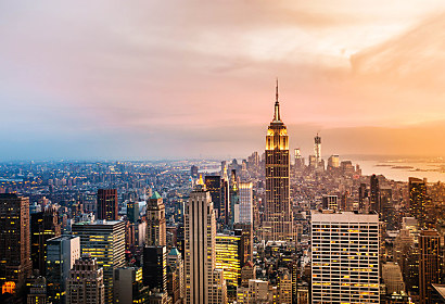 Fototapeta New York City Empire State Building 1006